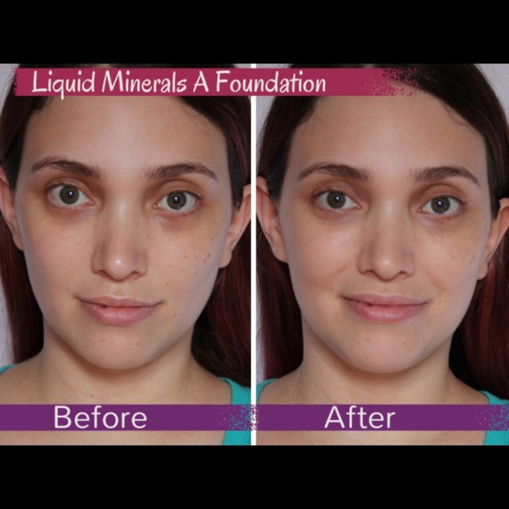 💕x2HP💕HONEY BRONZE Liquid MineralS Foundation - Picture 4 of 8